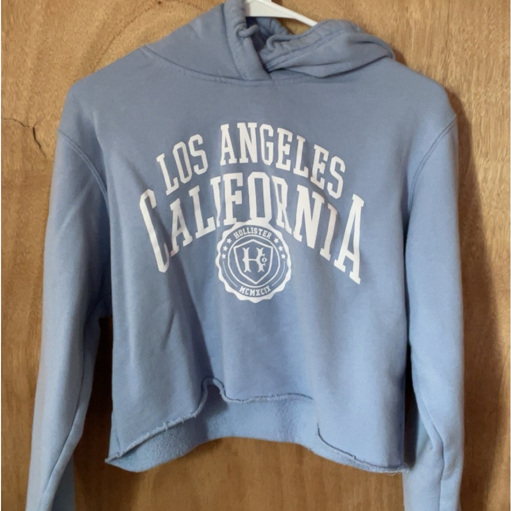Cropped Hollister Los Angeles Sweatshirt
